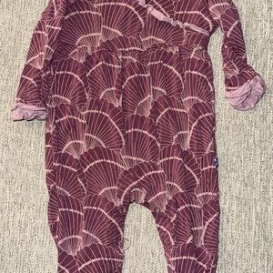 Kickee Pants Mauve Patterned